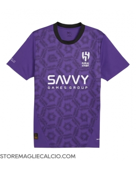 Al-Hilal Maglia Gara Terza Repliche 2024-25 Maniche Corte